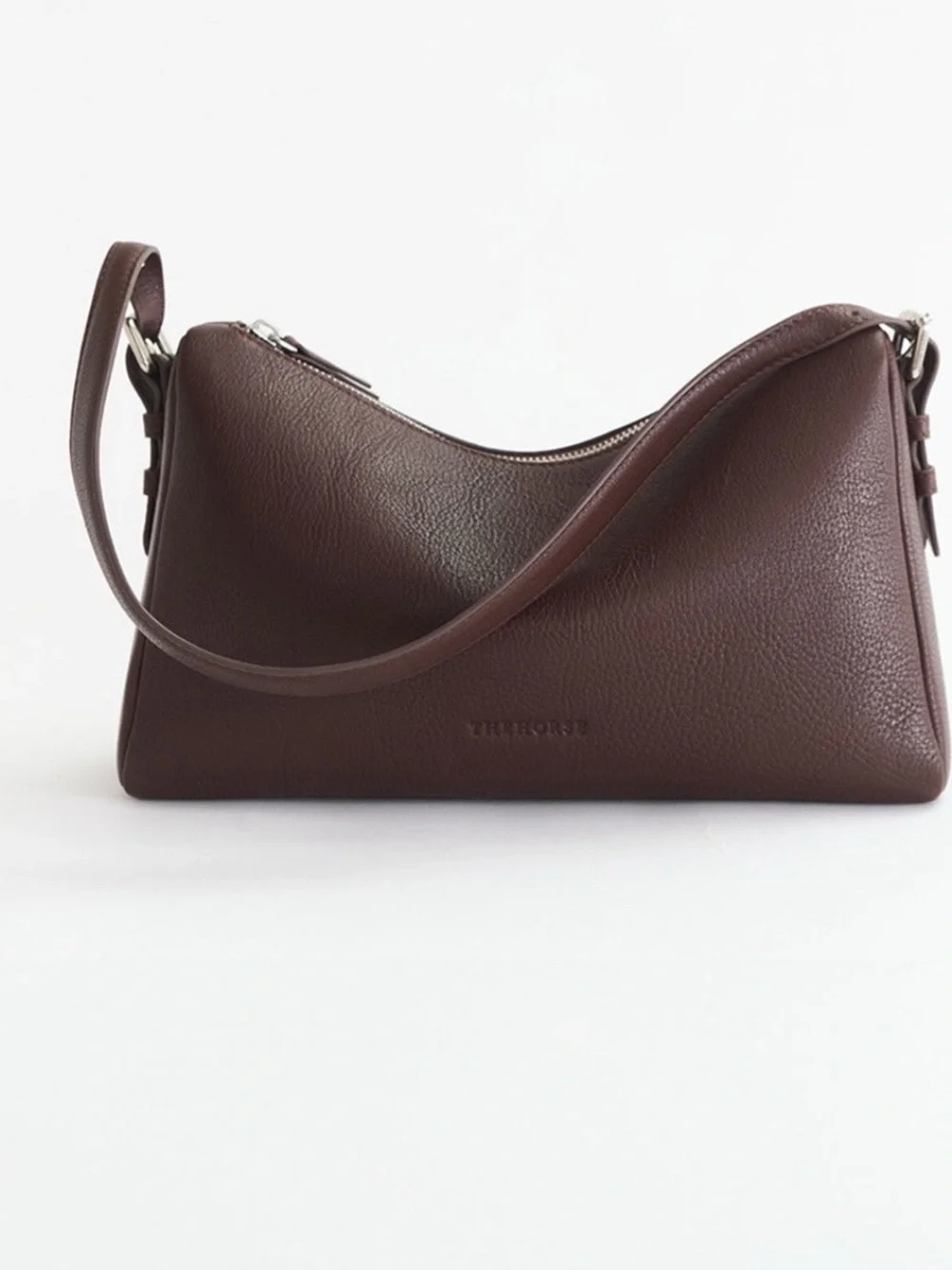 The Horse Lottie Brown Leather Shoulder Bag - Picture 2 of 16